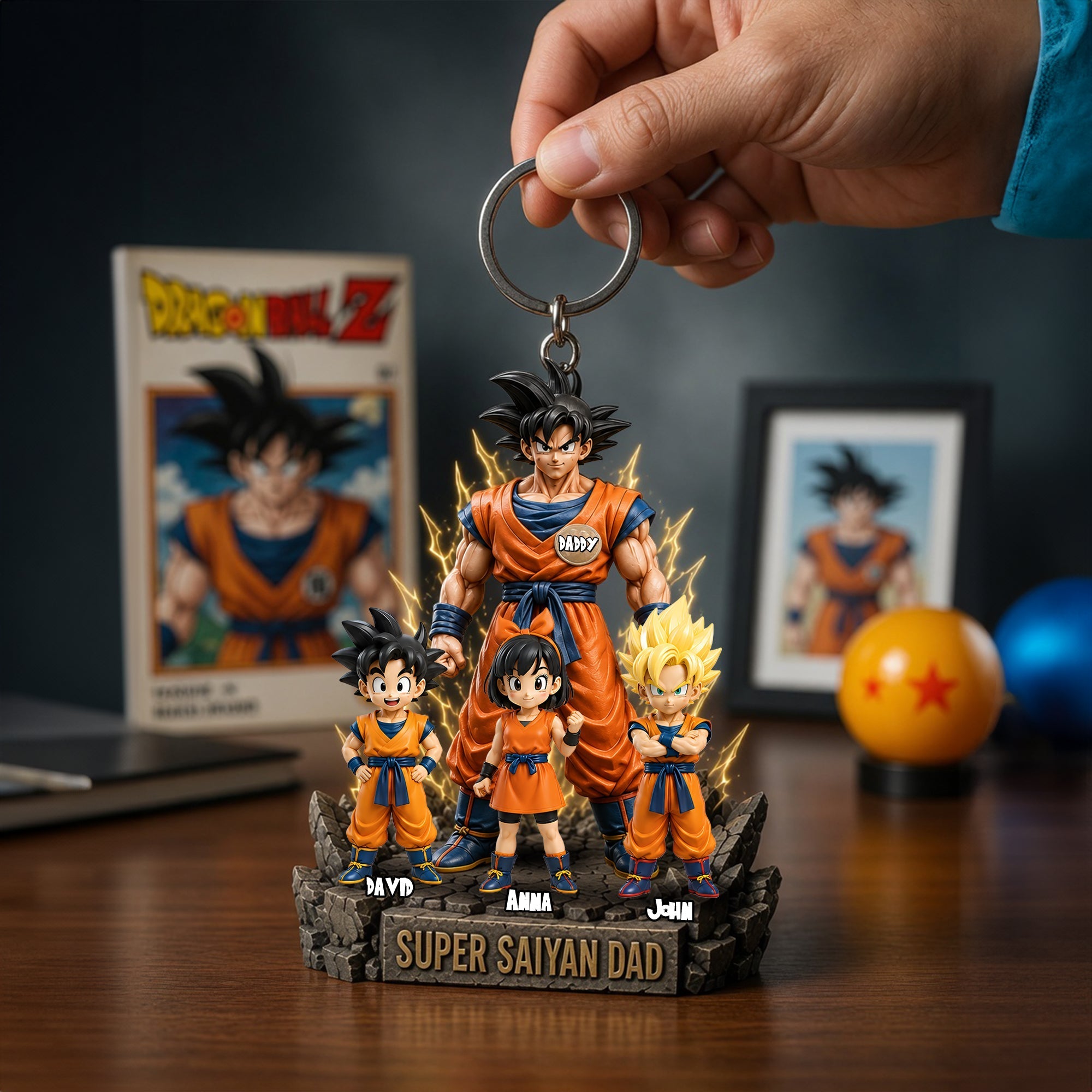 Power Acrylic Keychain - Personalized Gifts For Dad 01tolu120526