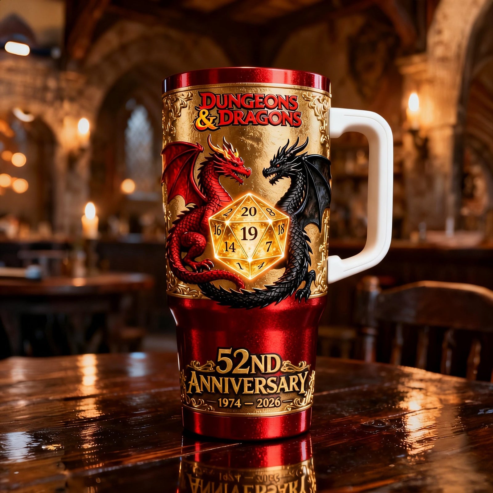 52nd Anniversary 40oz Tumbler Unique Gifts 06KILU250226