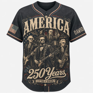 America 250th Anniversary Baseball Jersey - Personalized Gifts For Patriots 05naqn150626