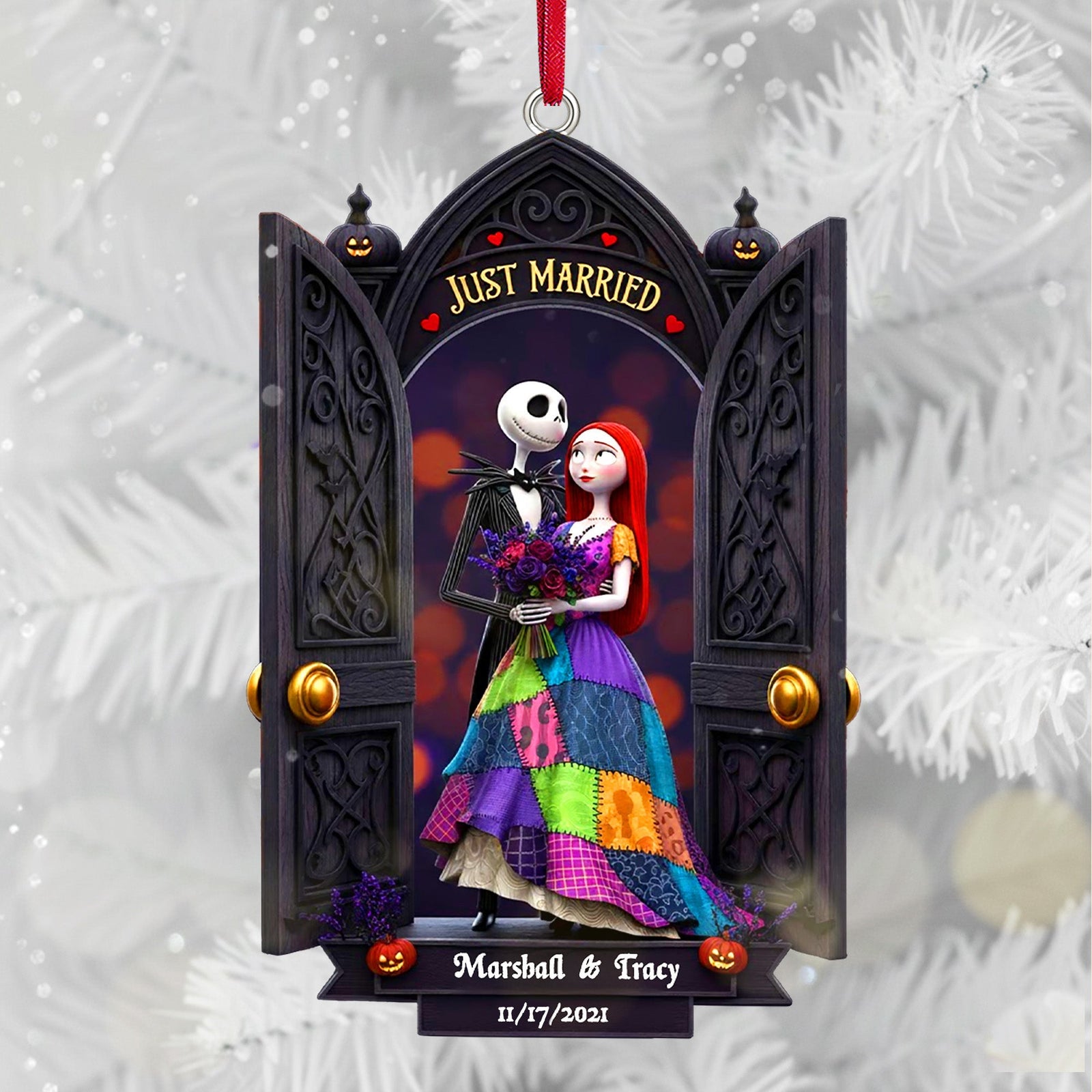 Personalized Gifts For Newlyweds Christmas Ornament 08tomg041125