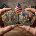 250th Anniversary Of Independence Metal Coin - Gift For Patriots 02TYTN020326 - Coin - GoDuckee