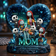 Horror Mom And Kids Acrylic Plaque 07TOLU060426