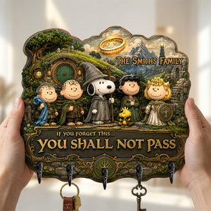 Warriors In Fantastical Journey Acrylic Key Hanger - Personalized Gifts 03nadt160726
