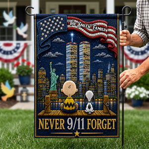 911 Memorial Garden Flag - Personalized Gifts For Patriots 04nadh070726