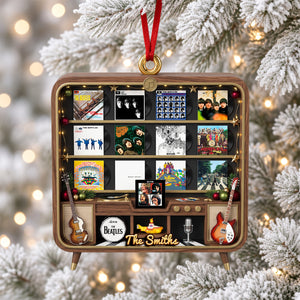 The Beatles Album Collection Christmas Ornament - Personalized Gifts For Music Lovers 06nadh300926