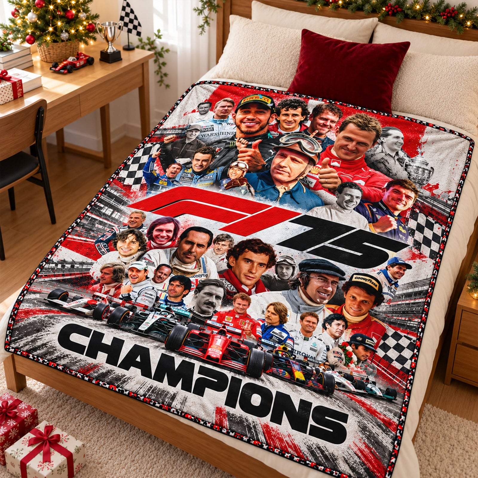 Legend Champion Blanket - Personalized Gifts For Speed Lovers 02naqn061026