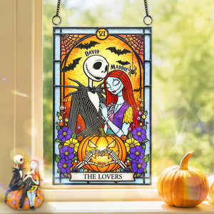 Gothic Lovers Suncatcher For Halloween Personalized Gifts 05QHMG090825
