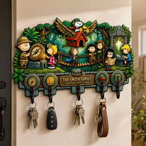 Adventure Acrylic Key Hanger - Personalized Gifts For Family 04hadt230726