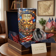 America 250th Anniversary Tumbler - Personalized Gifts For Patriots 05tomg040326 - Tumbler Cup - GoDuckee