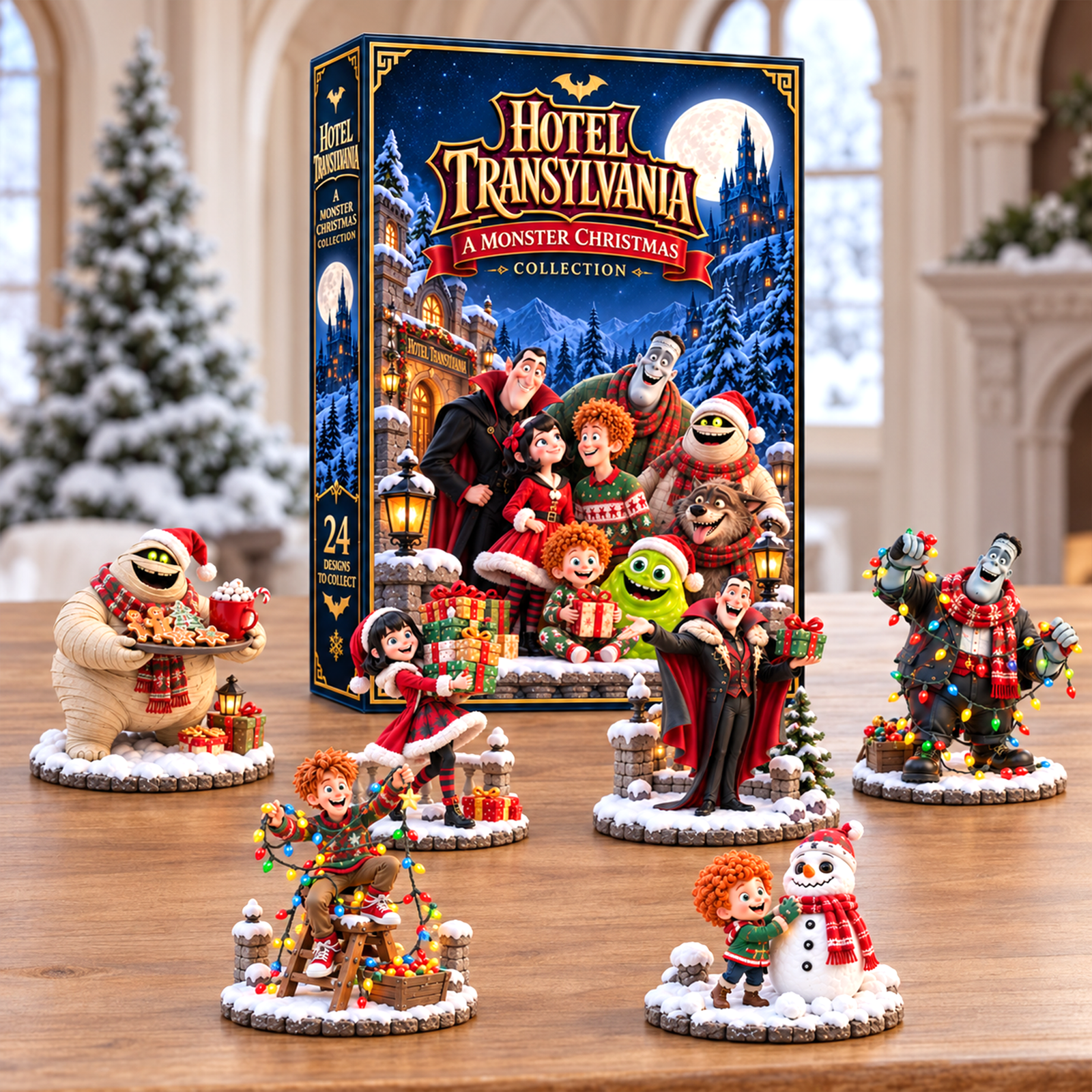 Monster Family Christmas Blind Box - Personalized Gifts For Christmas Advent Calendar 04TTQN301026
