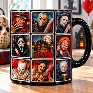 Creepy Characters Magic Mug - Personalized Halloween Gifts For Horror Movie Lovers 05nalu201026