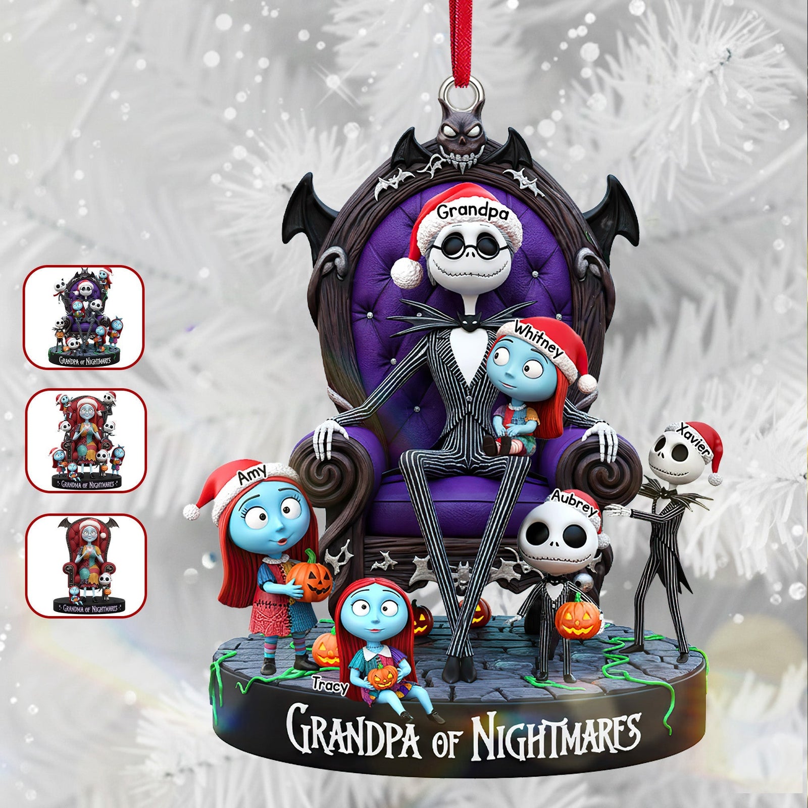 Personalized Gifts For Grandparents Christmas Ornament 02humg281025