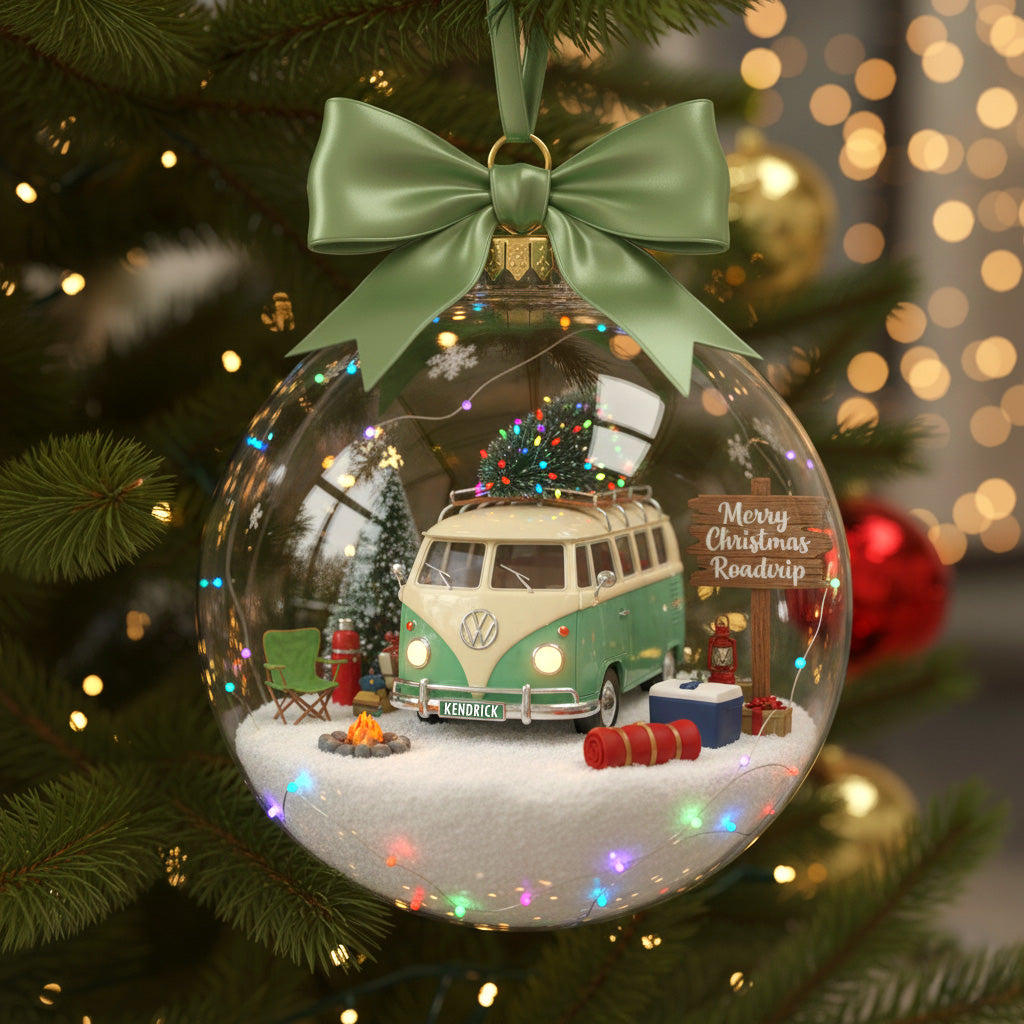 Personalized  Acrylic Ornament - Christmas Gifts For Camping Lovers 03hymg271025