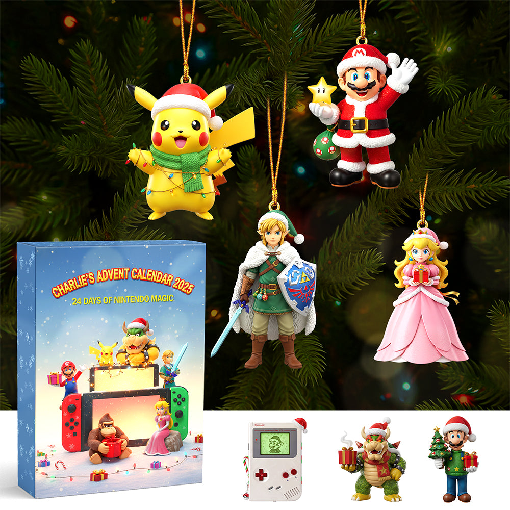Personalized Advent Calendar Blind Box For Game Lovers Christmas 03namg301025