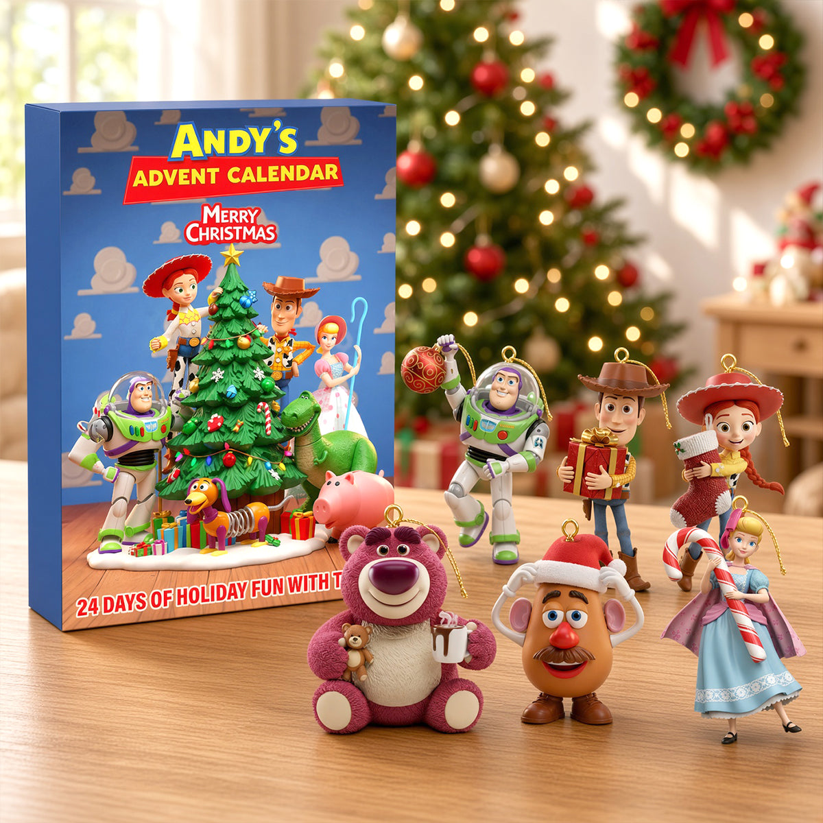 Funny Characters Advent Calendar Blind Box – Personalized Christmas Gift 031PGTN101125
