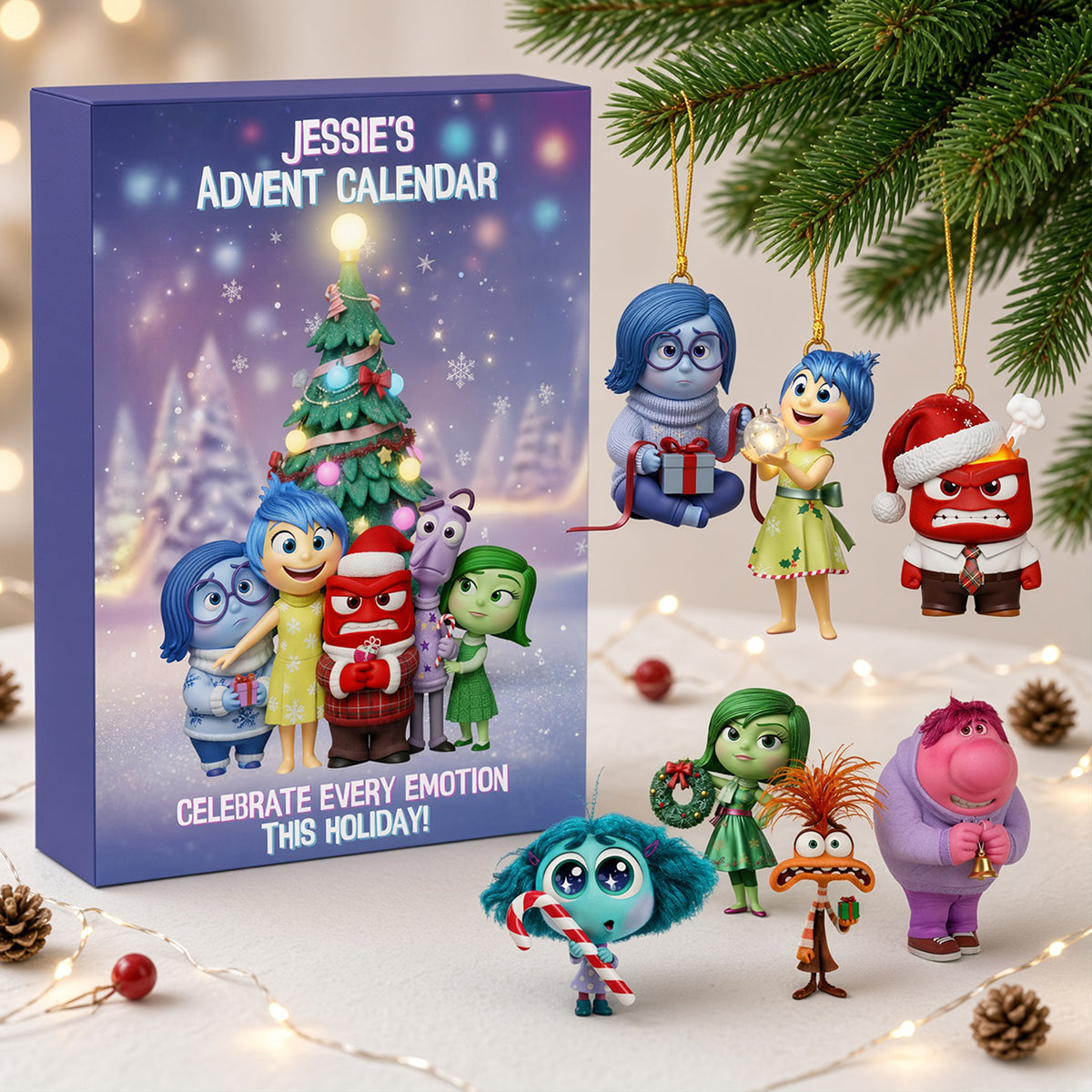 Christmas Advent Calendar Acrylic Blind Box - Personalized Gifts 02pgta111125