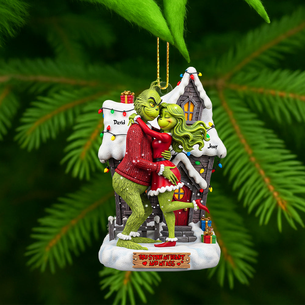 Personalized Gifts For Couple Christmas Ornament 01natn190825