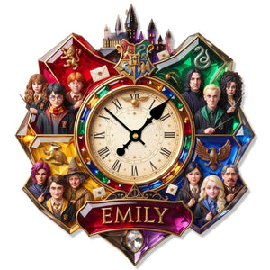 Enchanted Hanging Wall Clock Personalized Fantasy Gift For Fans 05TYQN290726