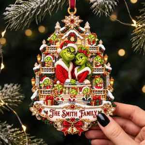 Mischief Family Christmas Ornament - Personalized Gift For Family 04HATA100926-Homacus