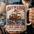 Vintage Tea Ship Coffee Mug - Personalized Gifts For Tea Lovers 03qhlu290526 - Coffee Mug - GoDuckee