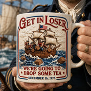 Vintage Tea Ship Coffee Mug - Personalized Gifts For Tea Lovers 03qhlu290526 - Coffee Mug - GoDuckee