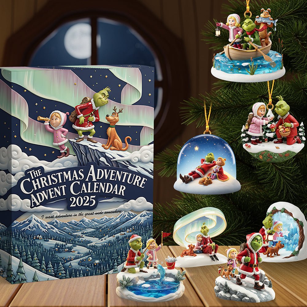 Outdoor Activities in Forest Advent Calendar Acrylic Blind Box, Gifts For Christmas 02pata301025
