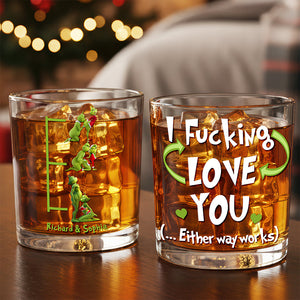 Sinful Christmas Glass Mug Personalized Gifts For Couple 03OHQN220925