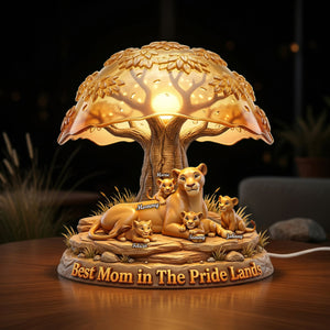 Predator Mom And Kids Light Box - Personalized Gifts For Mom 03NADH100426