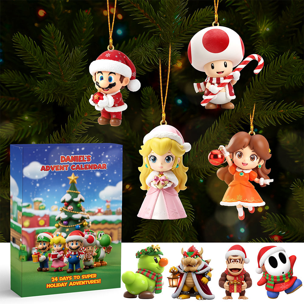 Christmas Advent Calendar Acrylic Blind Box - Personalized Gifts For Christmas 10pgmg151125