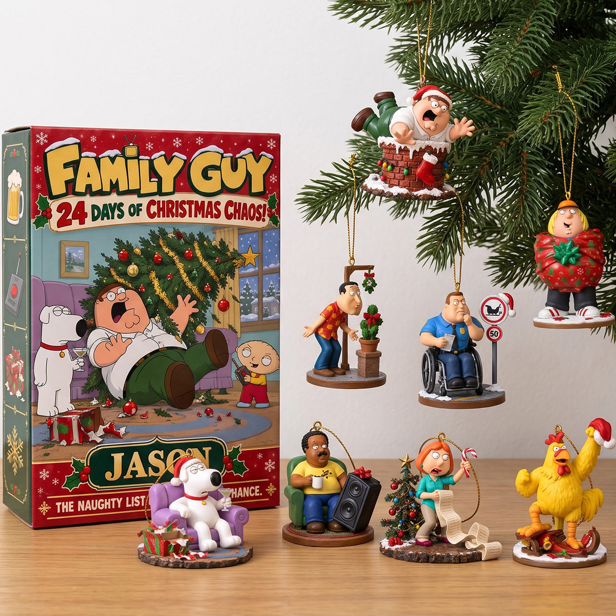 Christmas Chaos Advent Calendar Blind Box - Personalized Christmas Gifts 03hatn291026