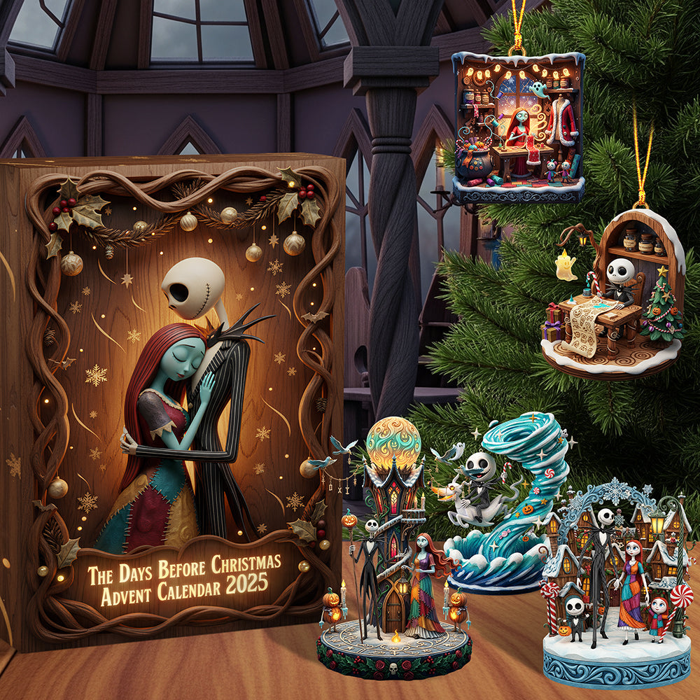 Christmas Family Advent Calendar Acrylic Blind Box - Personalized Gifts 04pata181125