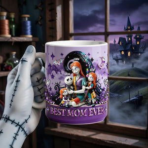 Spooky Queen Family Coffee Mug - Personalized Gifts For Mom 02OHDT100426