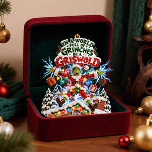 Electric Shock Christmas Ornament - Personalized Funny Gifts For Movie Lovers 04nalu161026