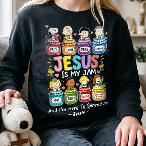 Jesus Is My Jam And Im Here to Spread It 2D Shirt - Personalized Gifts For Christians 01huta010826