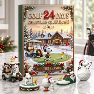 Merry Golfmas Christmas Advent Calendar Blind Box - Personalized Gifts For Cartoon Lovers 03pglu271026
