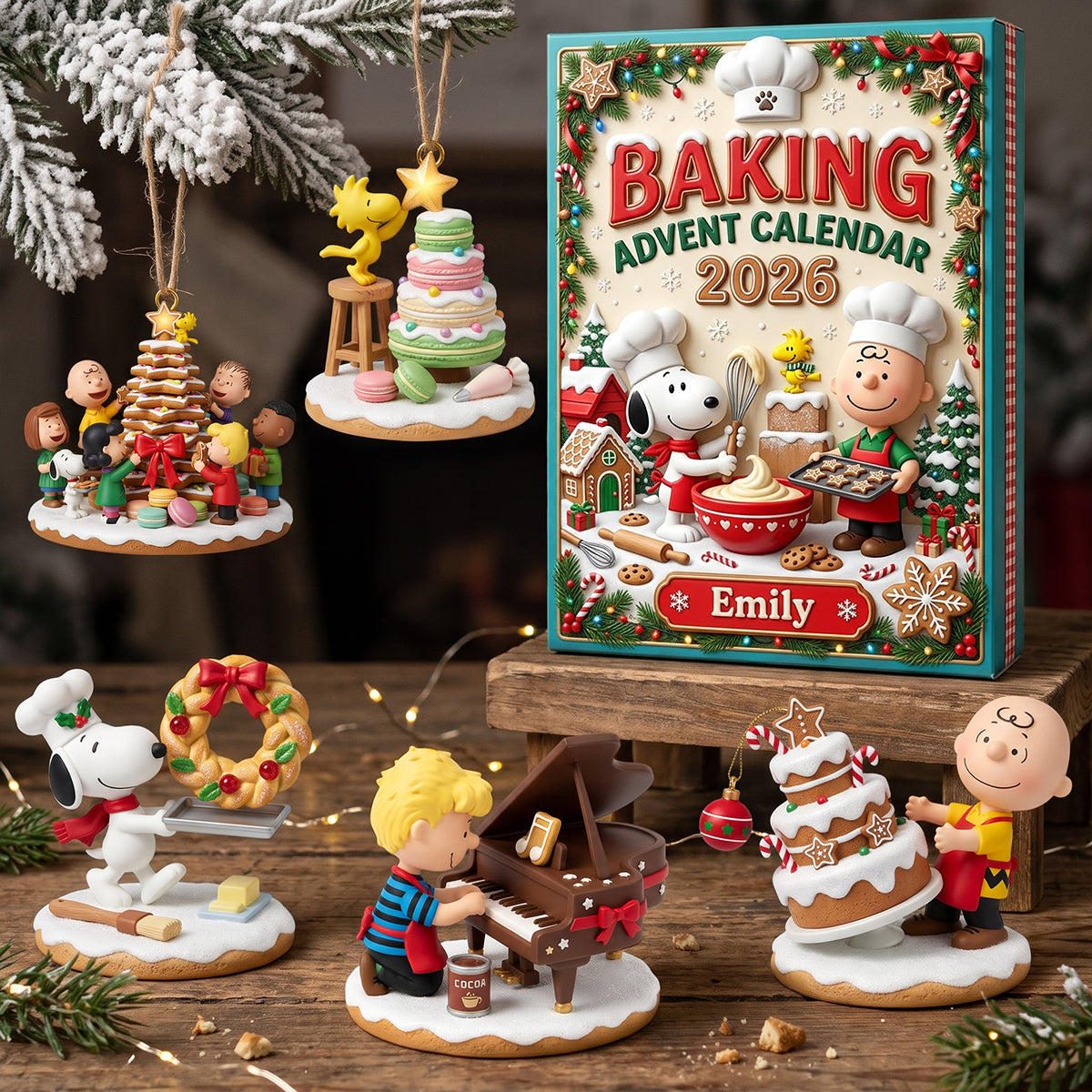 Baking Christmas Advent Calendar Blind Box - Personalized Gifts For Christmas 02pata281026