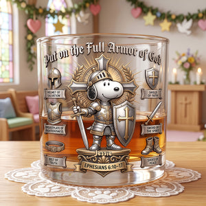 Armor Of God Drinking Glass - Personalized Gifts For Christians 02tyta110726