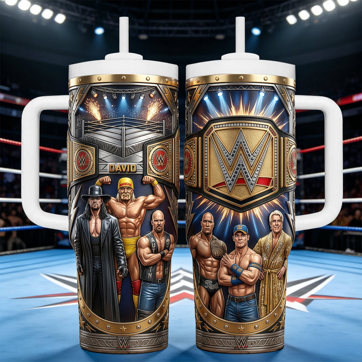Arena Championship Fighter 40oz Tumbler - Personalized Gifts 03natn130326