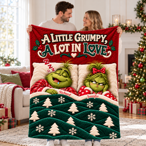 Deeply In Love Couple Blanket - Personalized Gifts For Couples 04TTQN151026
