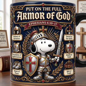 Armor Of God Accent Mug - Personalized Gifts 01tylu150726