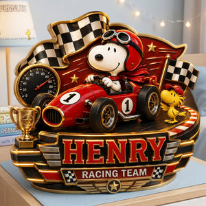 Born To Race Acrylic Plaque - Personalized Gifts 04halu080726