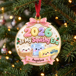 Cozy Squishy Era Christmas Ornament - Personalized Gifts 06hudh191026