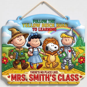 There Is No Place Like This Class Acrylic Sign - Personalized Gifts For Teachers 01toqn300726