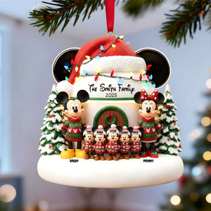 Cute Family Personalized Gifts For Family Christmas Ornament 01totn271025