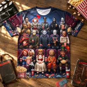 Classic Slasher Collection Shirt - Personalized Gifts For Horror Lovers 07tydh270726