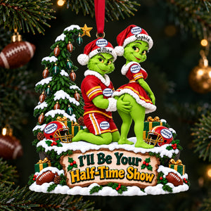 Furry Naughty Couples Acrylic Ornament - Personalized Christmas Gifts For Sports Loving Couple 04ohlu051026