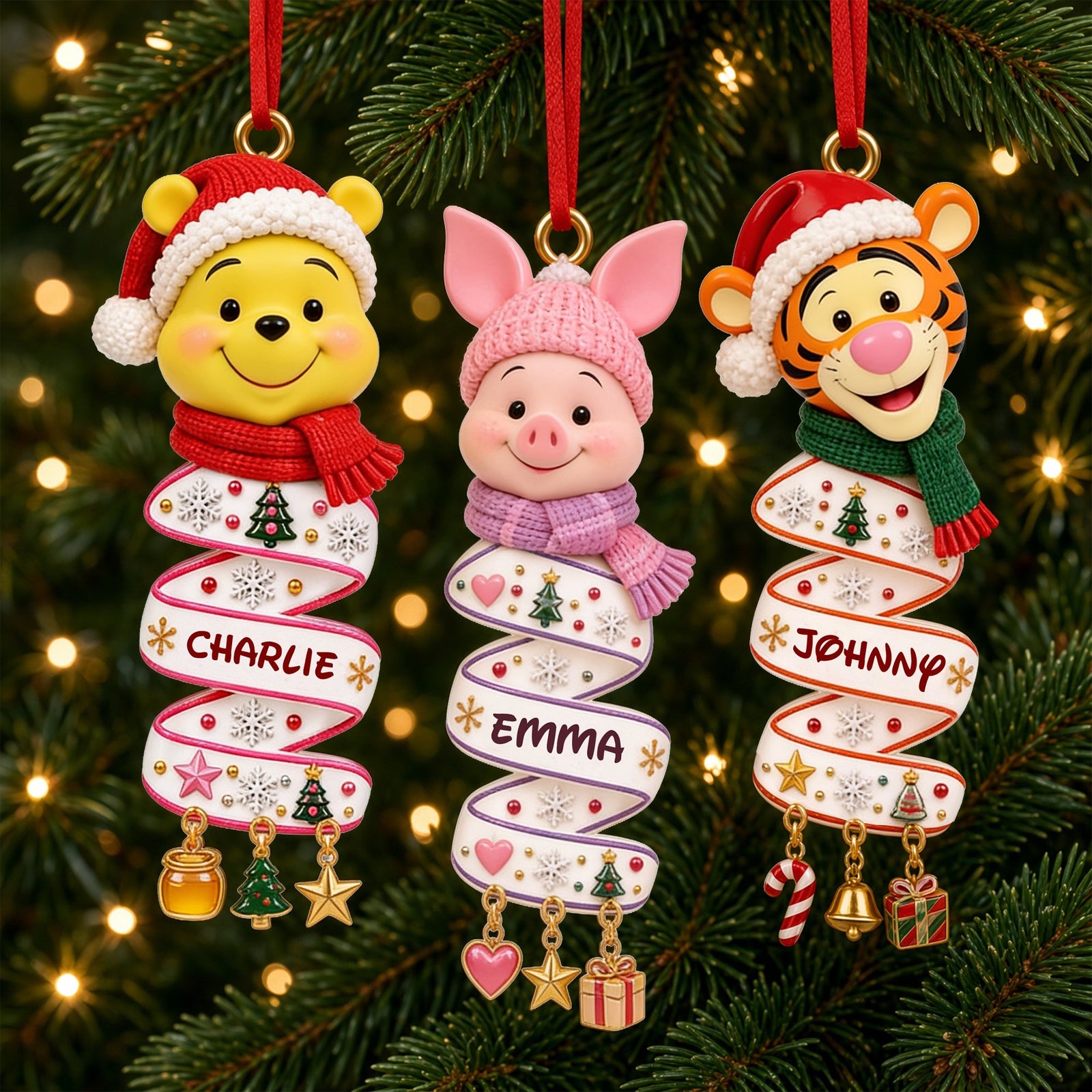 Cute Christmas Ornament With Name - Personalized Gifts For Christmas 07tylu071026
