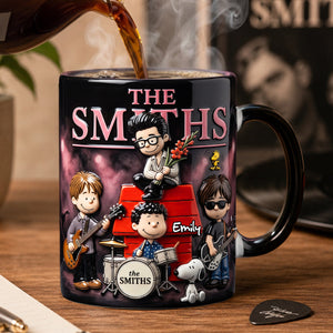 The Smiths Rock Pup Accent Mug - Personalized Gifts For Music Lovers 04hudh290726
