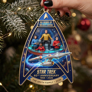 60th Anniversary Christmas Ornament - Personalized Gifts For Family 01tota110926-Homacus