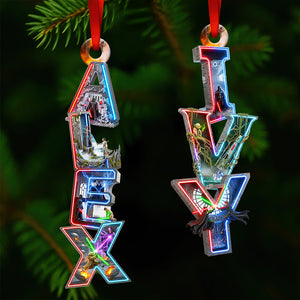 Alphabet Ornament Personalized Christmas Gifts 05HYDT271025